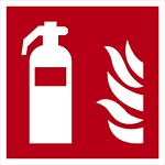Brandschutzzeichen - Feuerlöscher