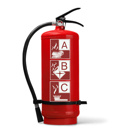 Feuerlöscher brandklasse abc