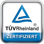 Tuev rheinland zertifiziert-logo