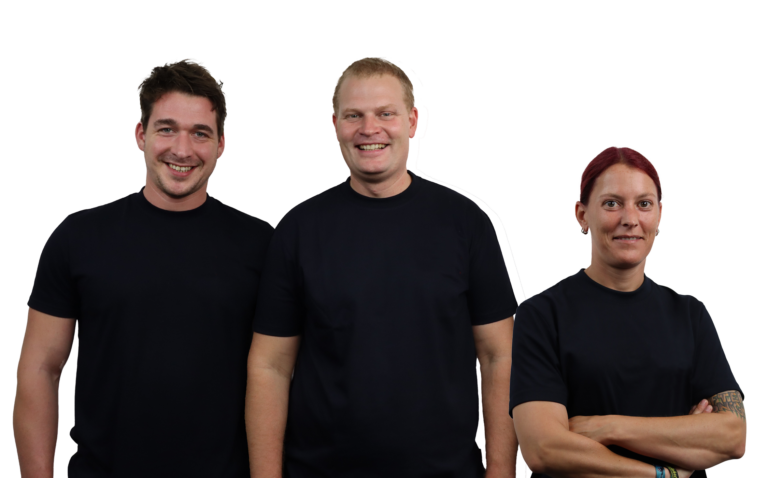 Gruppenfoto marc bjoern anne freigestellt 1