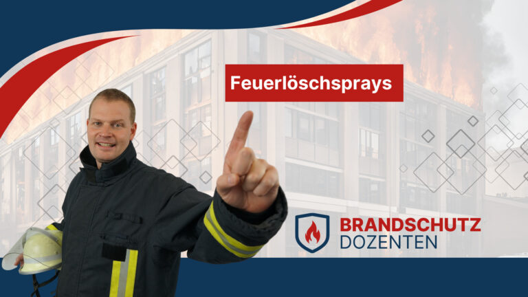 Feuerlöschsprays, löschsprays