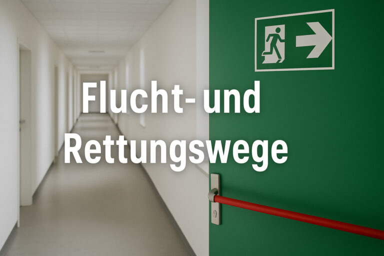 Flucht- und rettungswege