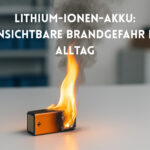 Lithium-Ionen-Akku-Brandgefahr