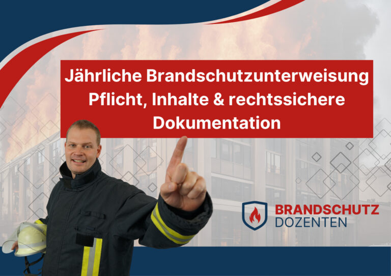 Jährliche brandschutzunterweisung - unterweisung brandschutz