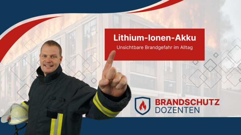 Lithium Ionen Akku - Unsichtbare Brandgefahr