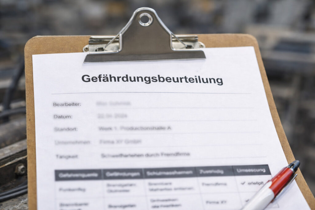 Gefährdungsbeurteilung