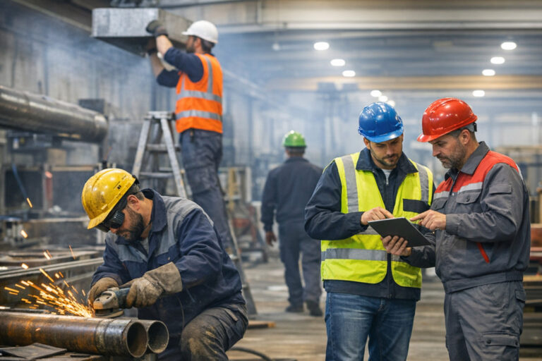 Heißarbeiten werkstatt