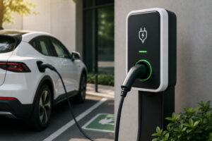 Brandschutz bei e-mobilität ladesäule