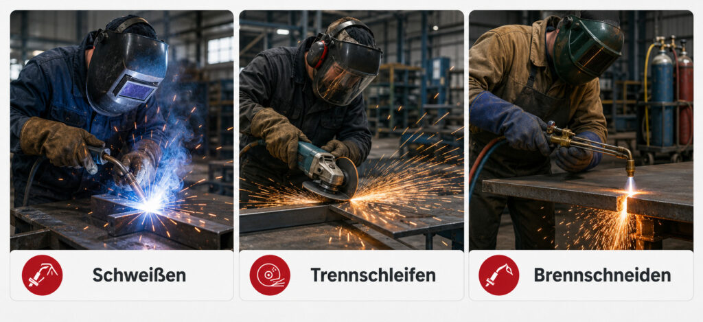 Heißarbeiten überblick